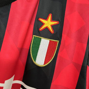 CAMISA RETRÔ MILAN HOME MANGA LONGA 93/94