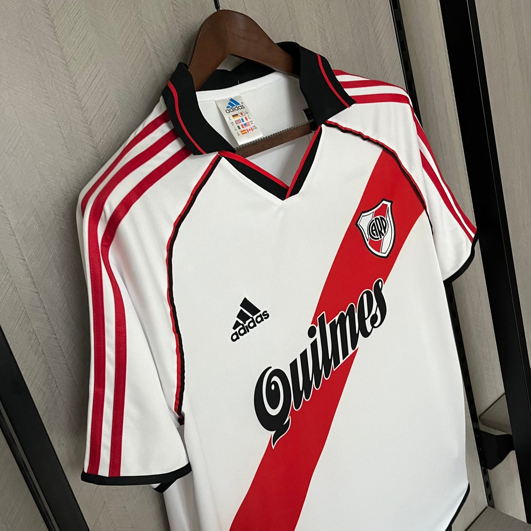 CAMISA RETRÔ RIVER PLATE HOME 00/01