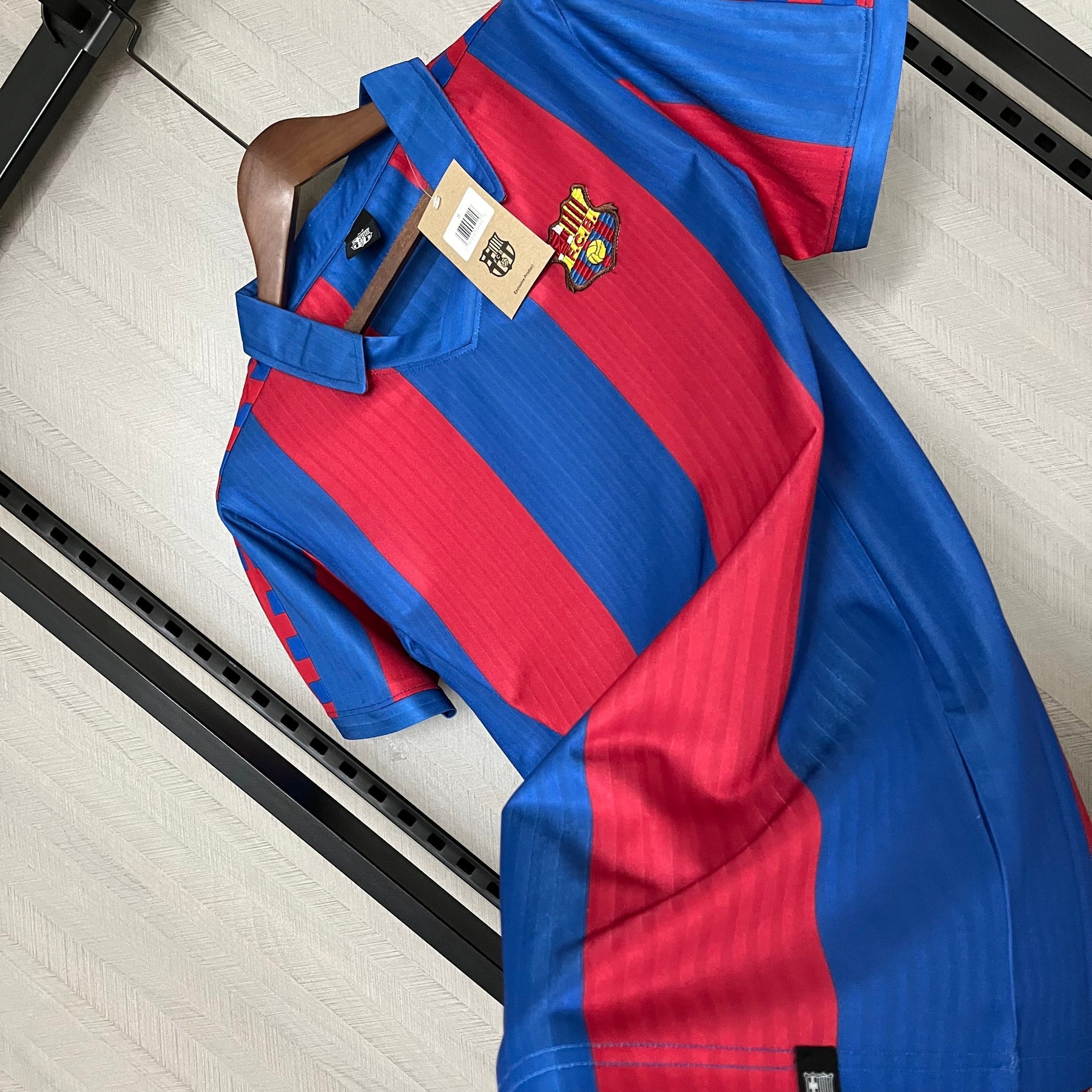 CAMISA RETRÔ BARCELONA HOME 90/91