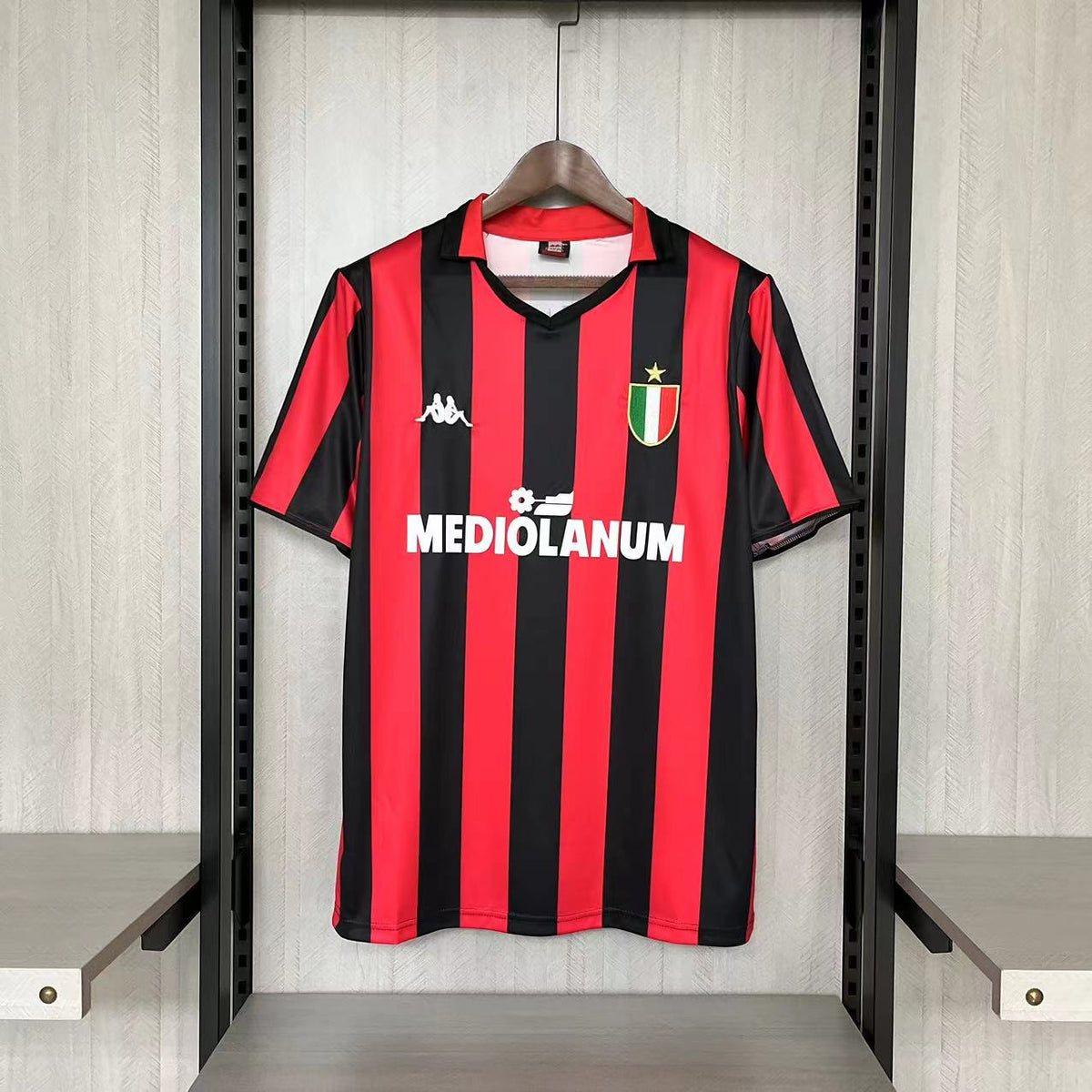CAMISA MILAN RETRÔ HOME 88/89