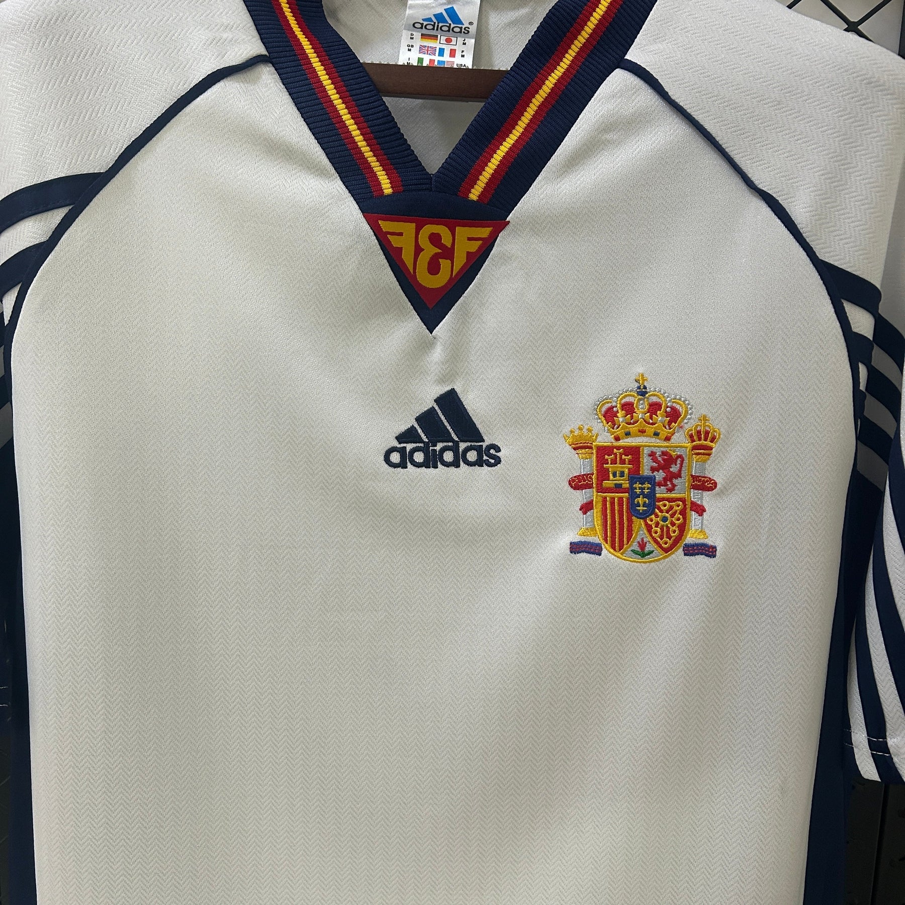 CAMISA RETRÔ ESPANHA AWAY 1998