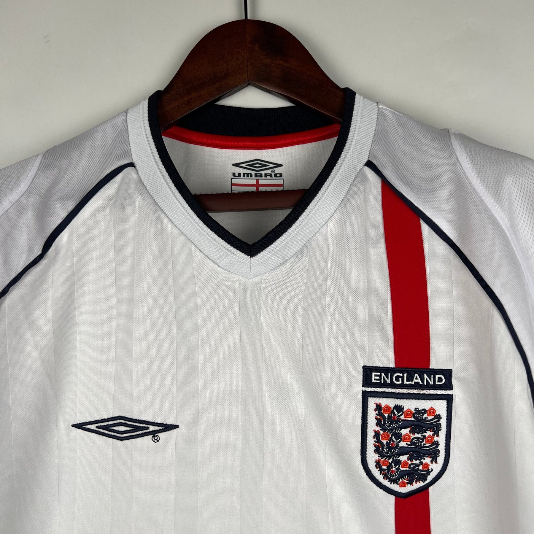 CAMISA RETRÔ INGLATERRA HOME 2002