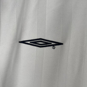 CAMISA RETRÔ INGLATERRA HOME MANGA LONGA 2002