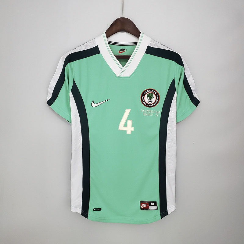 CAMISA RETRÔ NIGÉRIA HOME 1998