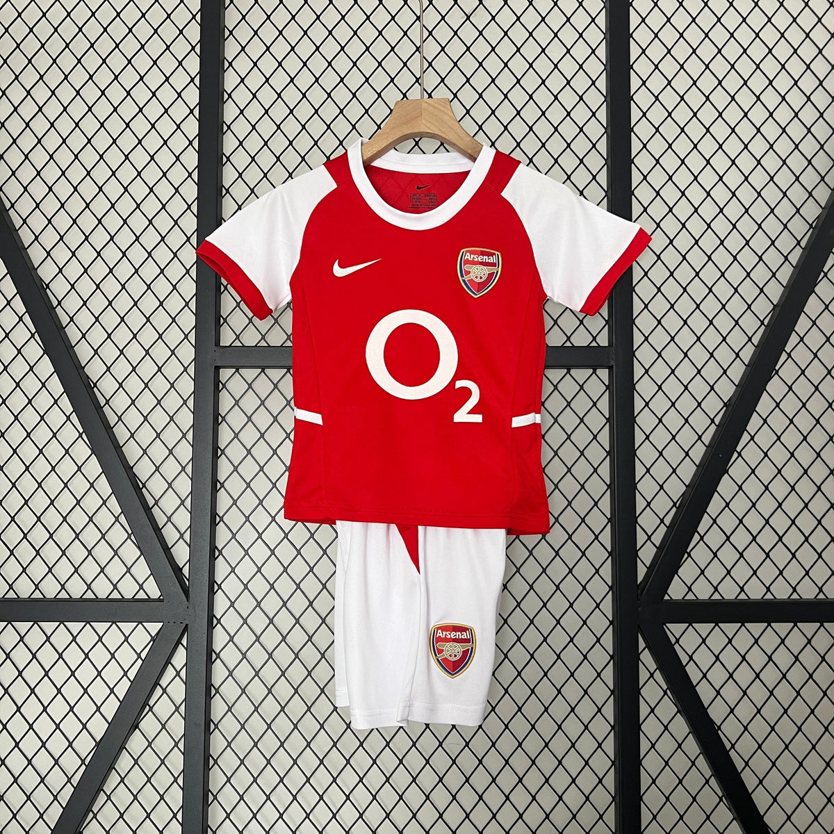 KIT INFANTIL RETRÔ ARSENAL HOME 02/03