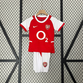KIT INFANTIL RETRÔ ARSENAL HOME 02/03