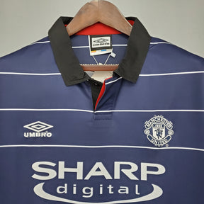 CAMISA RETRÔ MANCHESTER UNITED AWAY 99/00