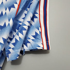 CAMISA RETRÔ MANCHESTER UNITED AWAY 90/92