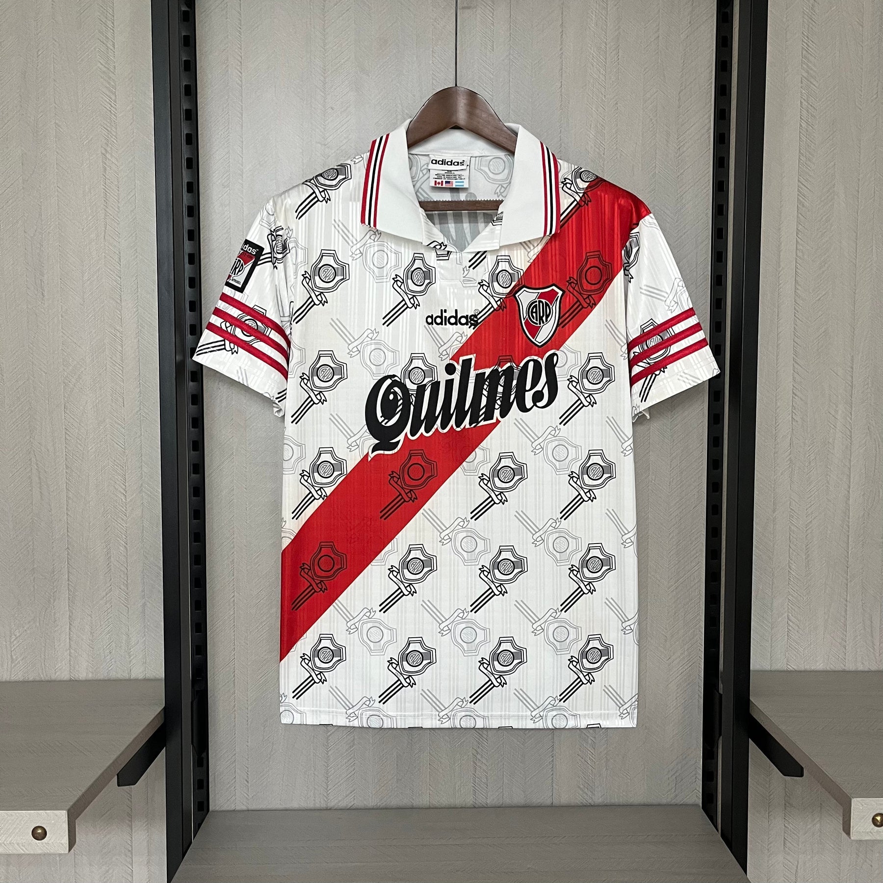 CAMISA RETRÔ RIVER PLATE HOME 1996/97