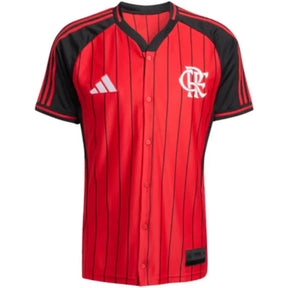 LANÇAMENTO Camisa Masculina Flamengo Baseball 2025