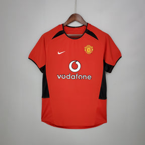 CAMISA RETRÔ MANCHESTER UNITED HOME 02/04