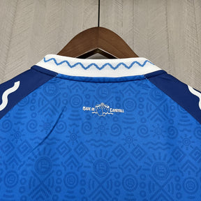 Camisa Bahia IV 24/25 - Azul Feminina Baby Look