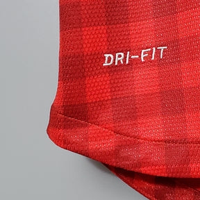 CAMISA RETRÔ MANCHESTER UNITED HOME 12/13