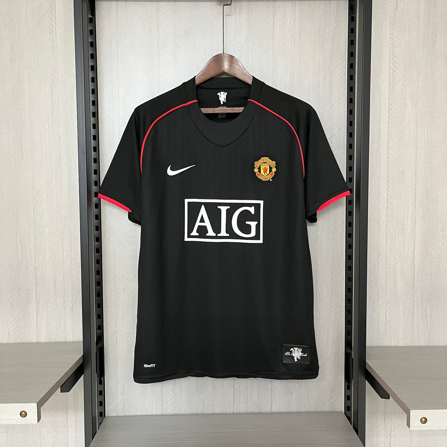 CAMISA RETRÔ MANCHESTER UNITED FOURTH 07/08