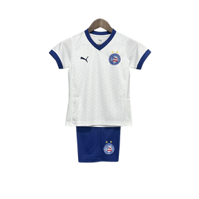 Conjunto Infantil Bahia Titular 25/26 - Branco