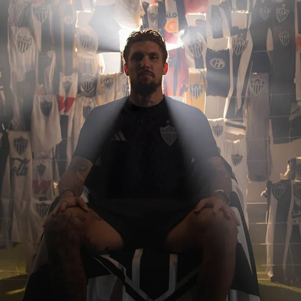 LANÇAMENTO Camisa Masculina Atlético Mineiro All Black 2025/26