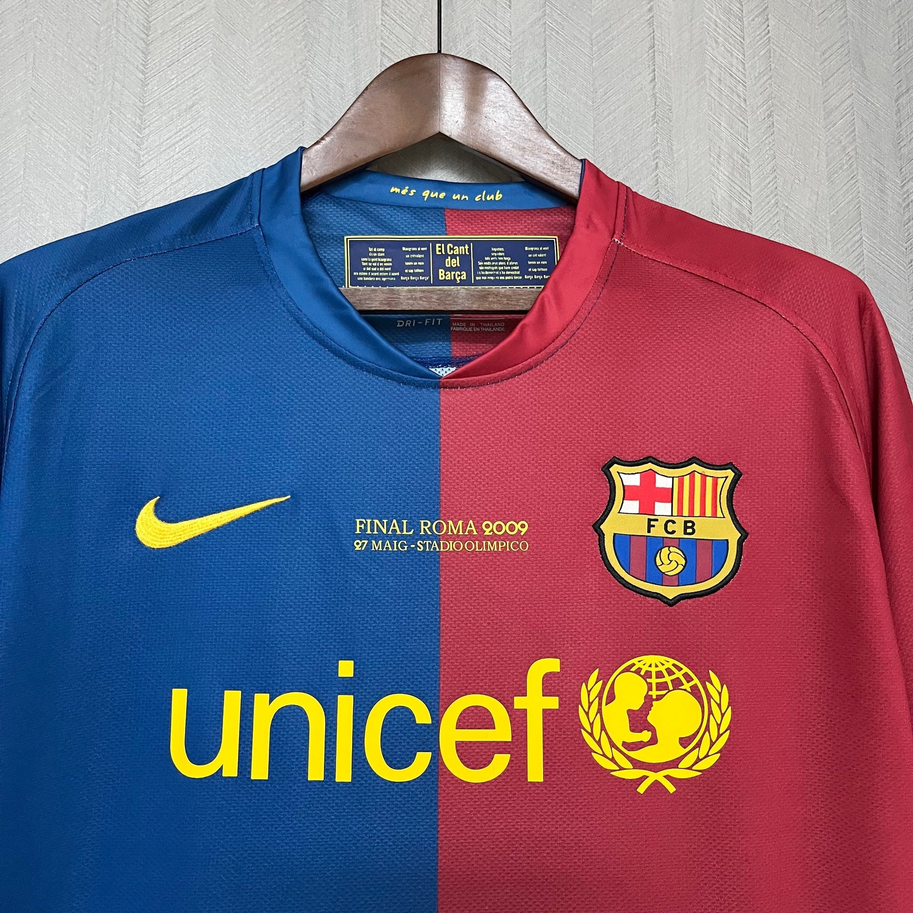 CAMISA RETRÔ BARCELONA HOME 08/09