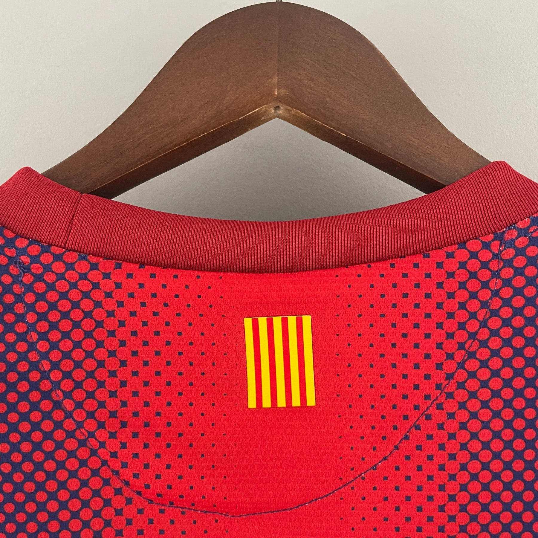 CAMISA RETRÔ BARCELONA HOME MANGA LONGA 12/13