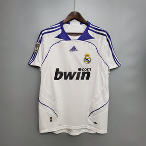 CAMISA RETRÔ REAL MADRID HOME 07/08