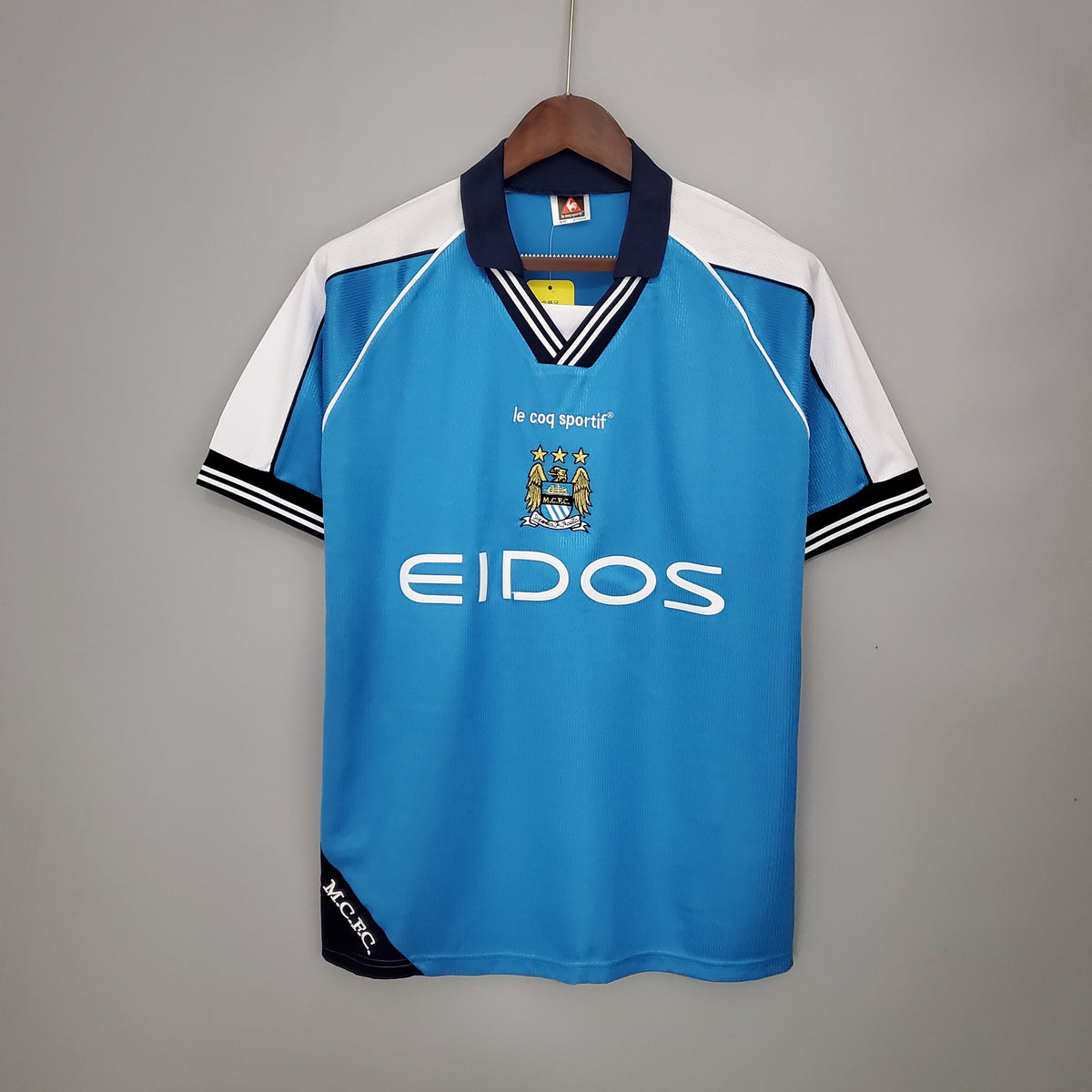 CAMISA MANCHESTER CITY RETRÔ HOME 99/00