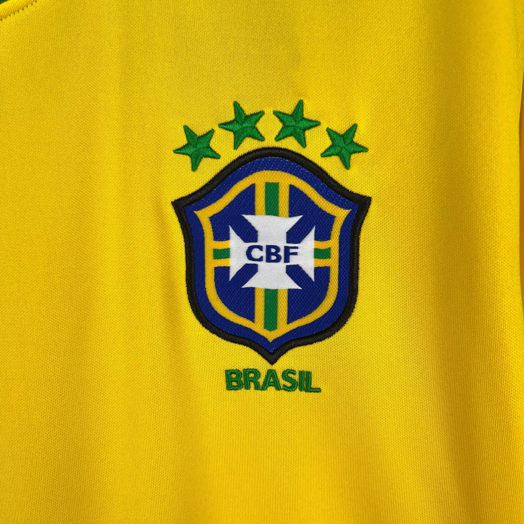 CAMISA RETRÔ MANGA LONGA BRASIL HOME 97/98