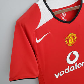 CAMISA RETRÔ MANCHESTER UNITED HOME 05/06