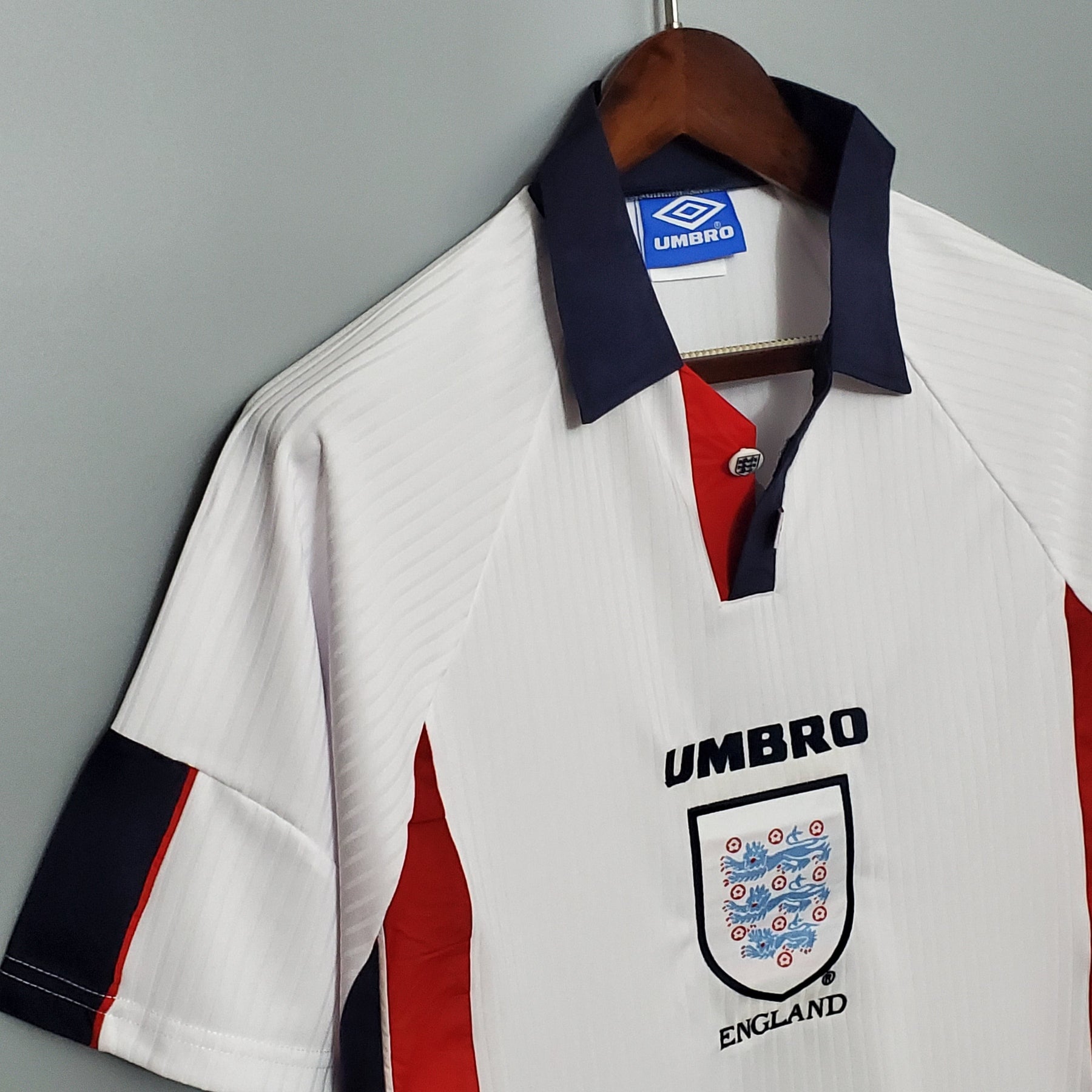 CAMISA RETRÔ INGLATERRA HOME 1998