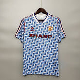 CAMISA RETRÔ MANCHESTER UNITED AWAY 90/92