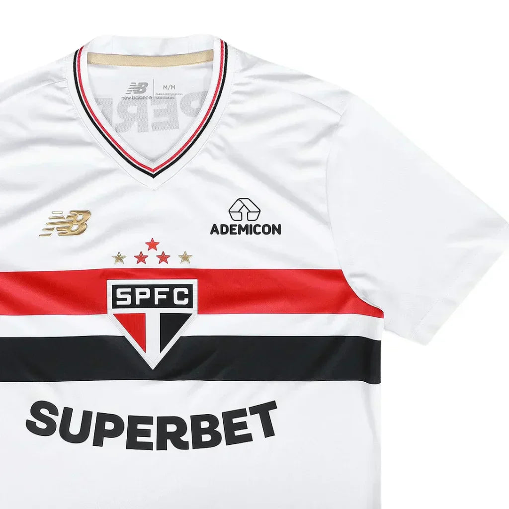 LANÇAMENTO Camisa Masculina São Paulo I 2025/26