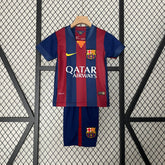 KIT INFANTIL RETRÔ BARCELONA HOME 14/15