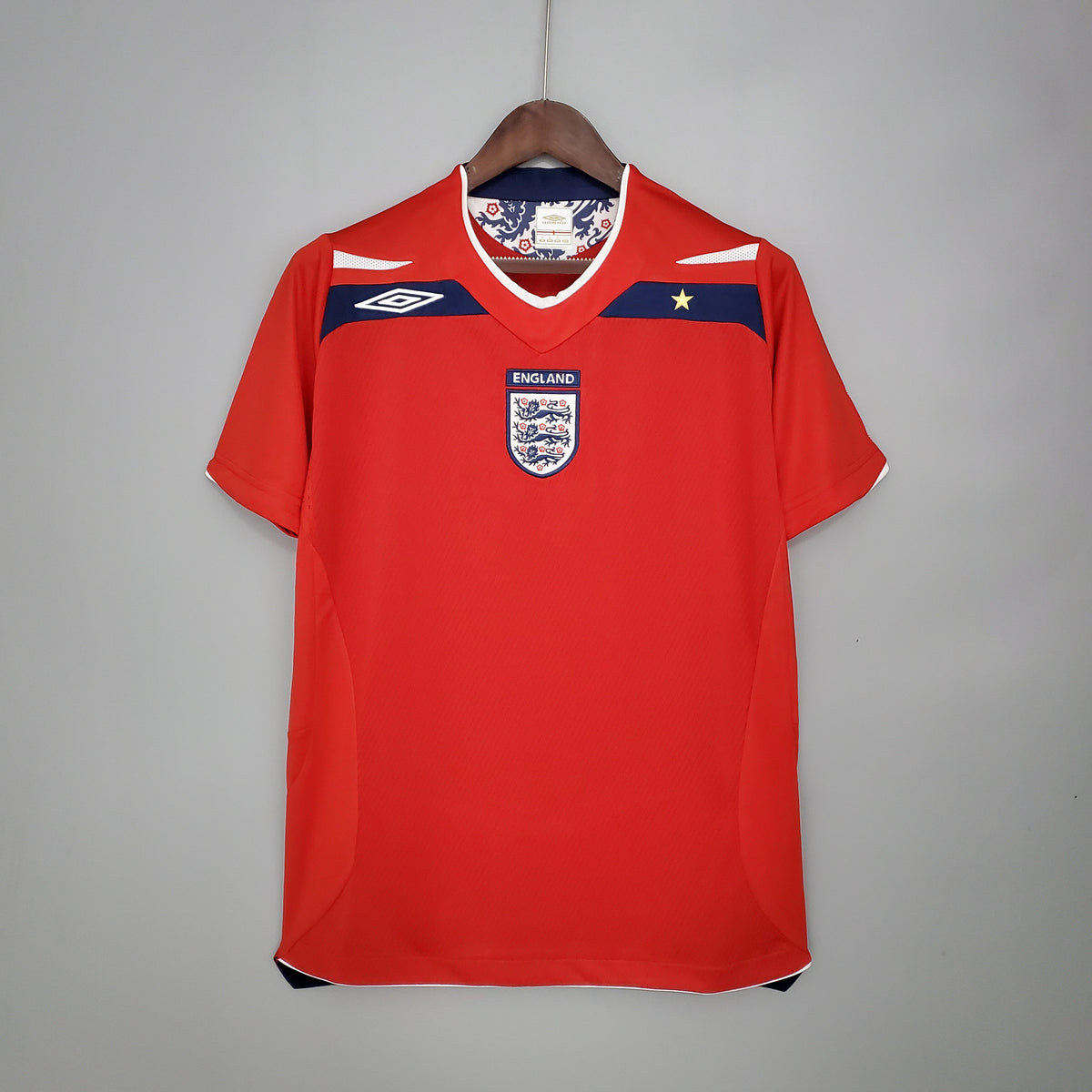 CAMISA RETRÔ INGLATERRA AWAY 08/10