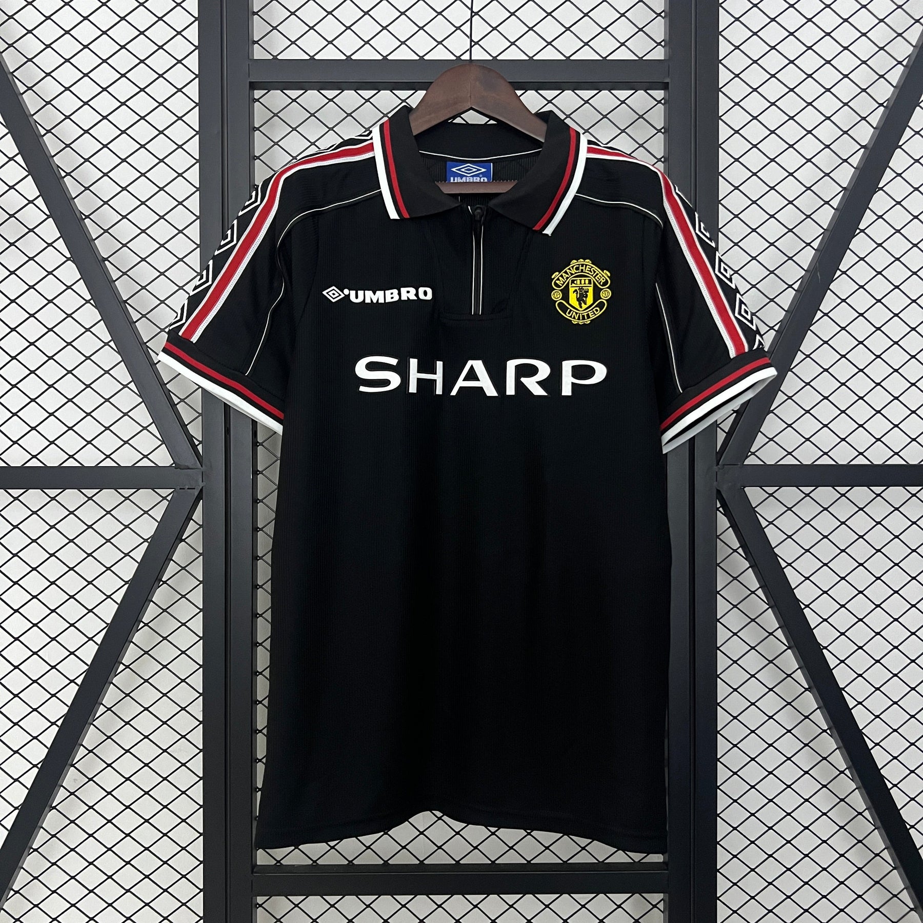 CAMISA RETRÔ MANCHESTER UNITED AWAY 98/99
