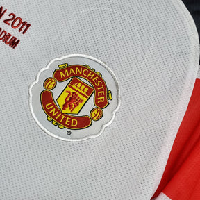 CAMISA RETRÔ MANCHESTER UNITED AWAY 10/11