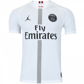 CAMISA RETRÔ PSG THIRD BRANCA 2018/19 MASCULINA + CHAVEIRO ESPECIAL DE BRINDE