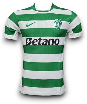 CAMISA SPORTING PORTUGAL TITULAR 2025/26 VERSÃO JOGADOR