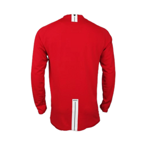 Camisa Retrô Manchester United 2007/08 Manga Longa Edição Champions League