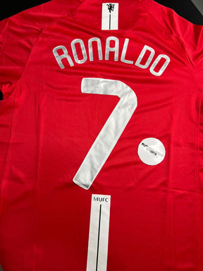 Camisa Retrô Manchester United 2007/08 Manga Longa Edição Champions League