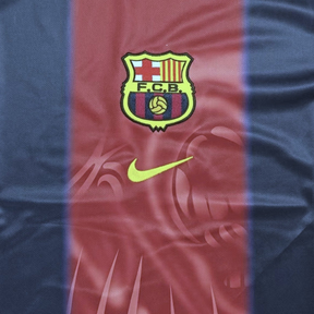 Camisa Barcelona I 2000/01 Retrô x Travis Scott Skeleton