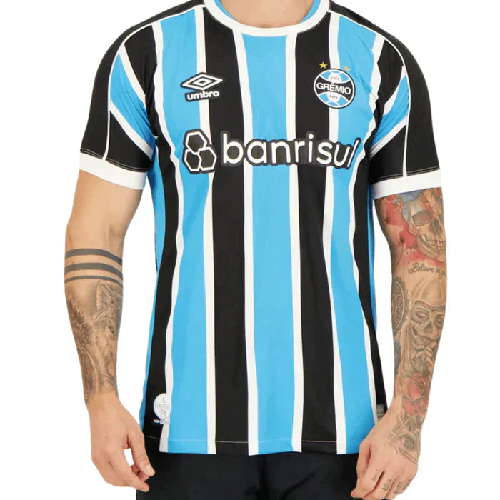 Camisa Masculina Grêmio I 2024/25 - Torcedor