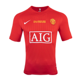 Camisa Retrô Manchester United 2007/08 Edição Champions League