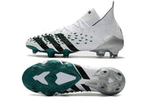 Chuteira Campo Adidas Predator Freak .1 FG White and Green - Cano Alto