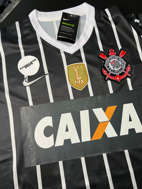 CAMISA RETRO TIMAO RESERVA 2013 PRETA/BRANCA MASCULINA