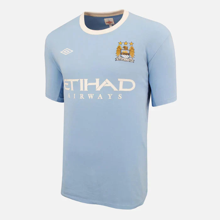 CAMISA RETRÔ MANCHESTER CITY HOME 09/10
