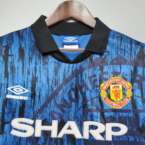 CAMISA RETRÔ MANCHESTER UNITED AWAY 92/93
