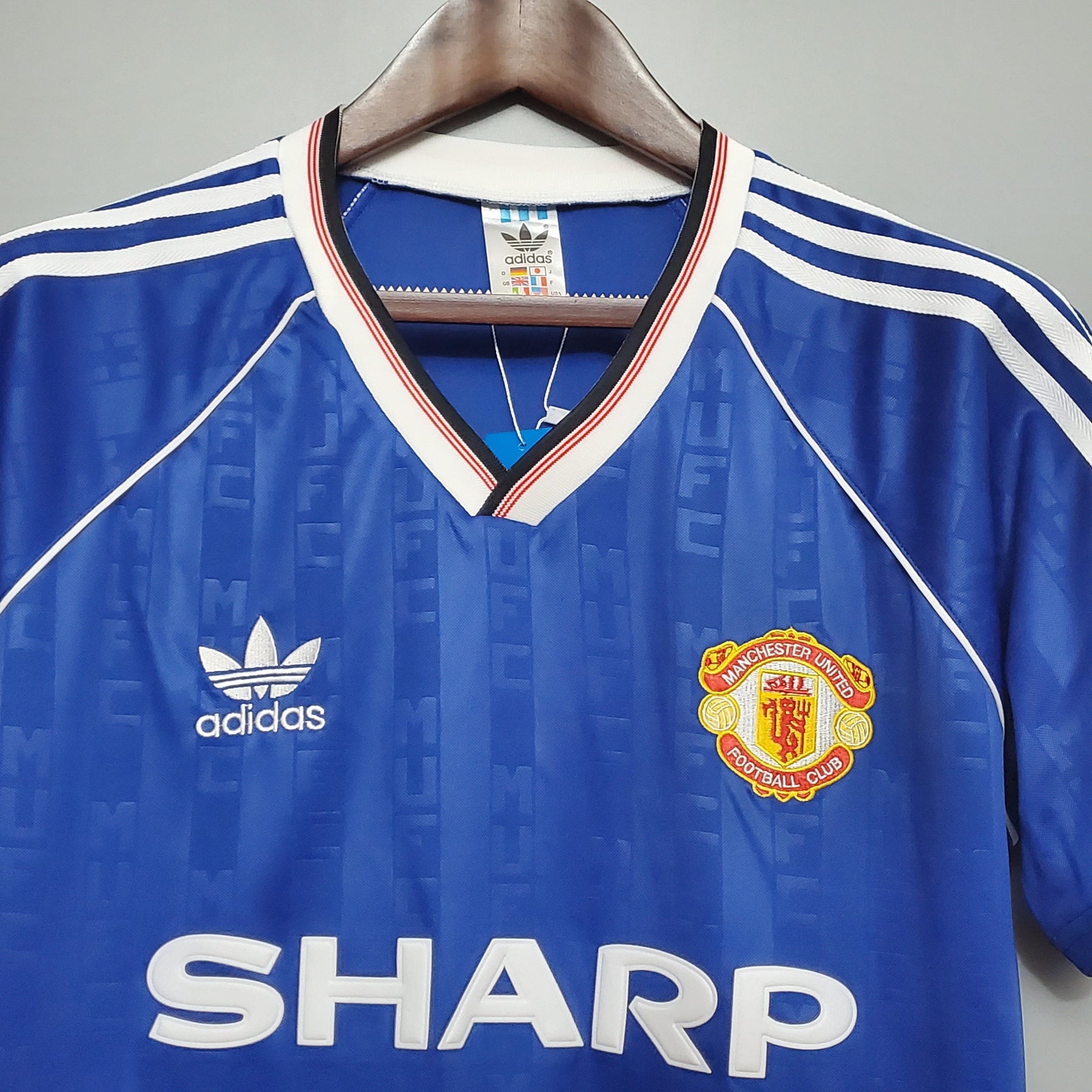 CAMISA RETRÔ MANCHESTER UNITED THIRD 88/90