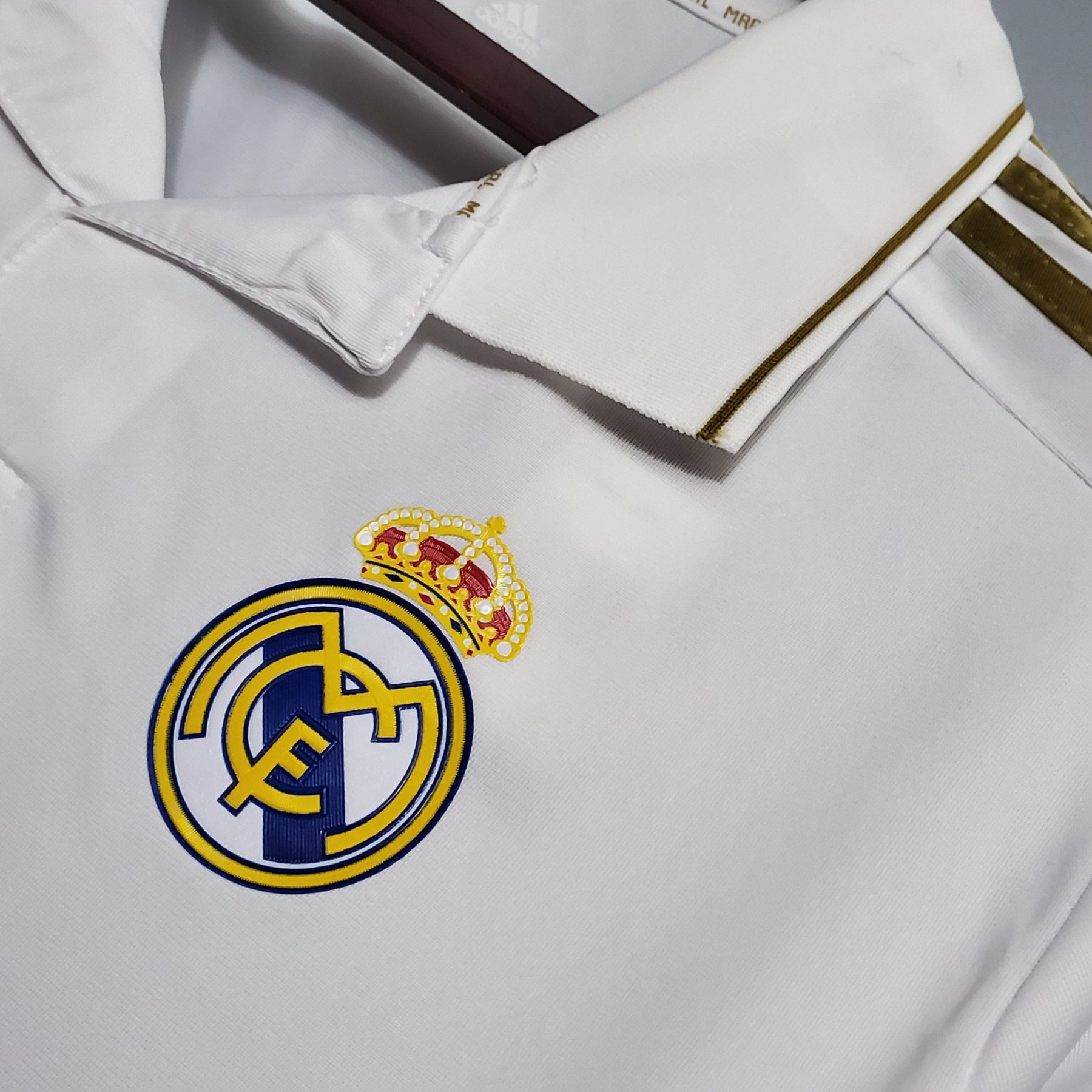 CAMISA RETRÔ REAL MADRID HOME 11/12