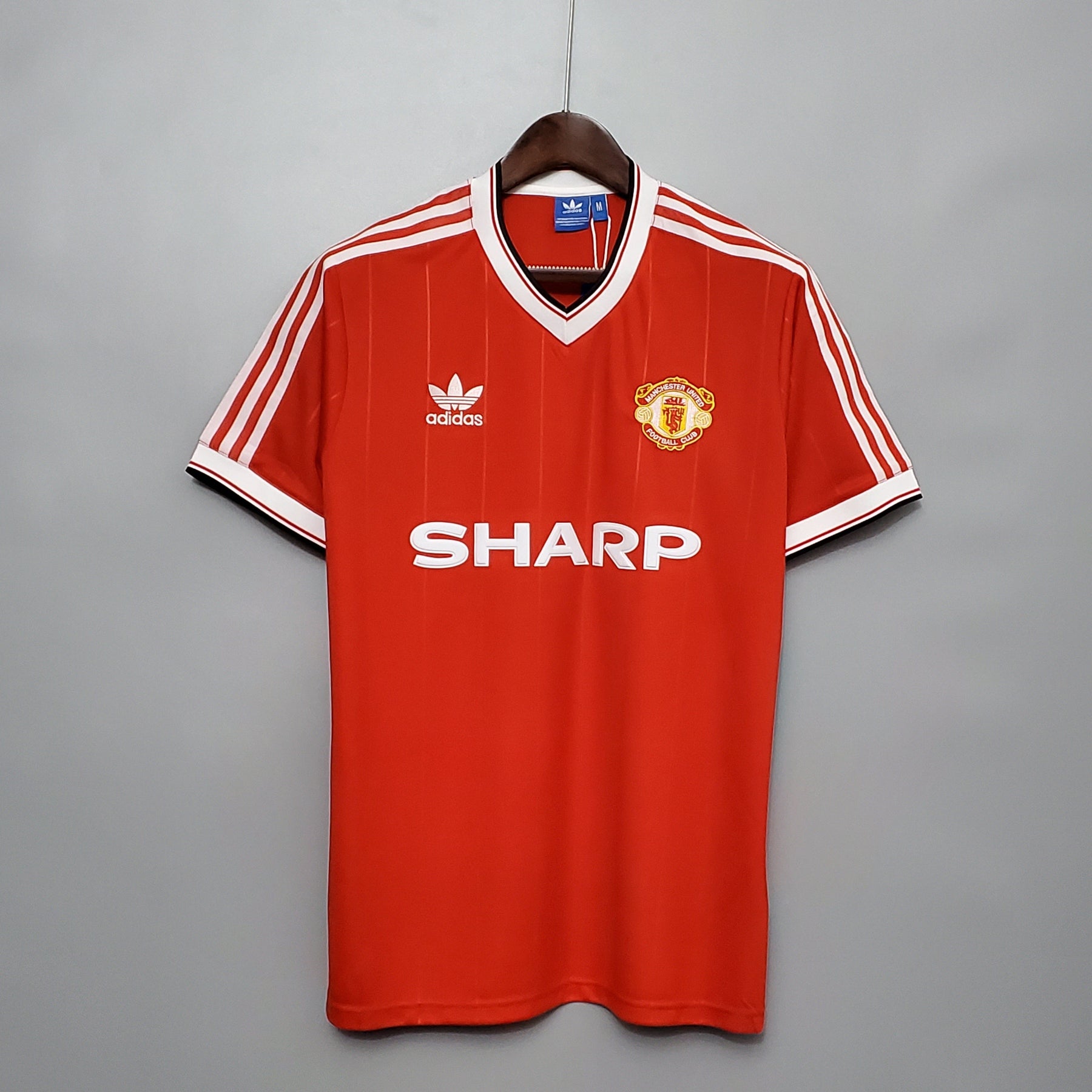 CAMISA RETRÔ MANCHESTER UNITED HOME 83/84