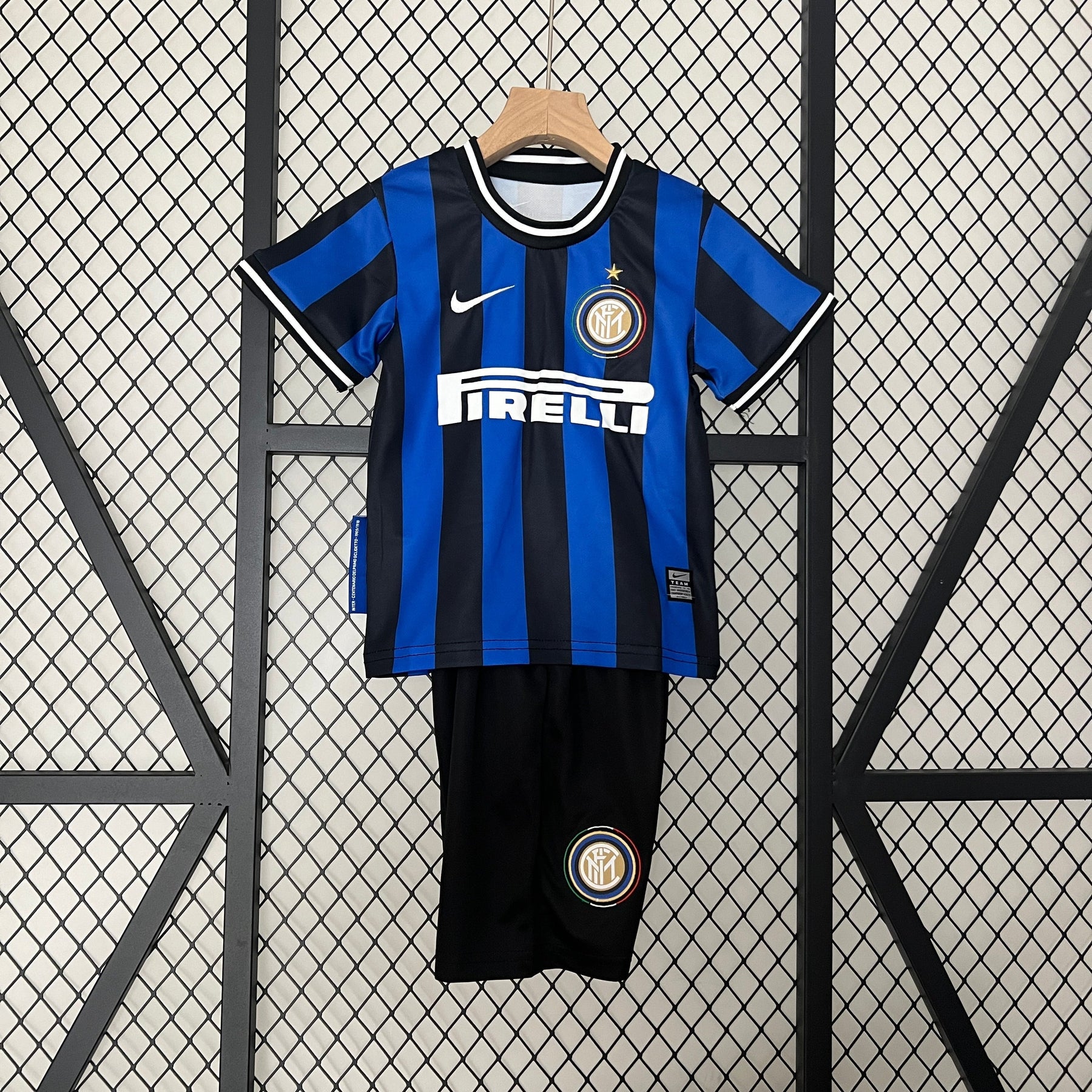KIT INFANTIL RETRÔ INTER DE MILÃO HOME 09/10