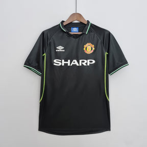 CAMISA RETRÔ MANCHESTER UNITED AWAY 1998