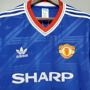 CAMISA RETRÔ MANCHESTER UNITED THIRD 86/88